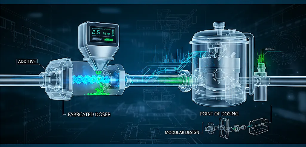 Dosing equipment for ARM COALTEC application