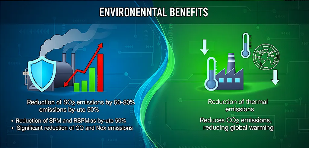 Environmental benefits of ARM COALTEC